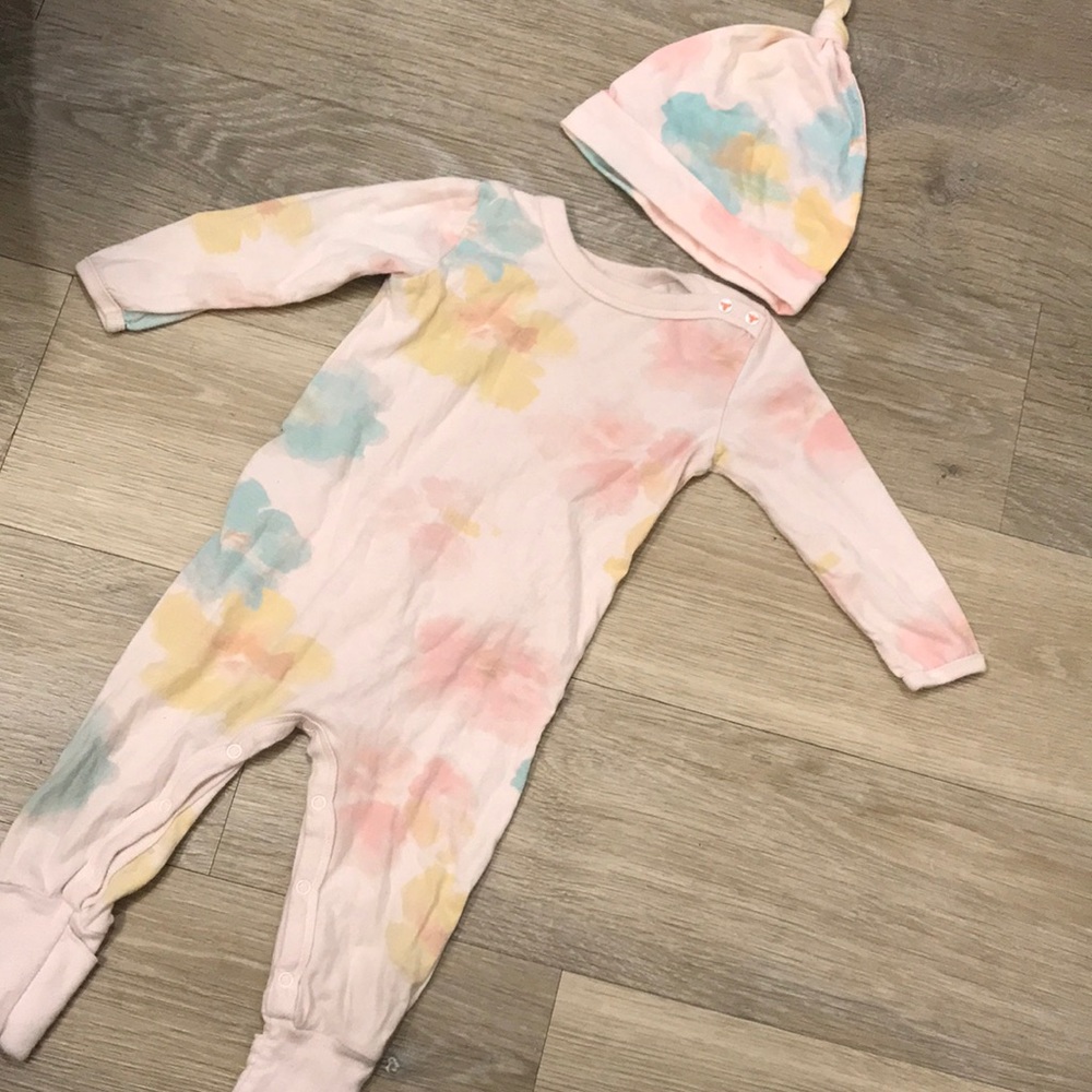 Burt’s Bees Baby Organic Cotton Watercolor Onesie